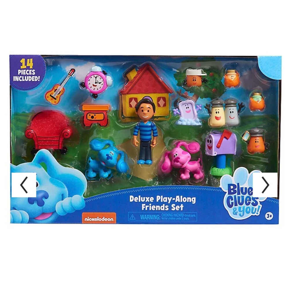 🔥 Blues Clue & You Take Along Friends Set NEW In Box